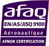 Certification AFNOR EN/AS/JISQ 9001 - Aéronautique